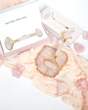 Load image into Gallery viewer, Rose Quartz Facial Roller