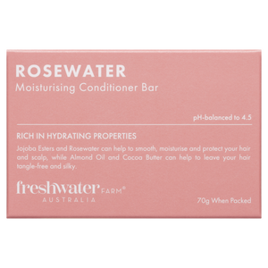 Rosewater Cleansing Conditioner Bar 70g