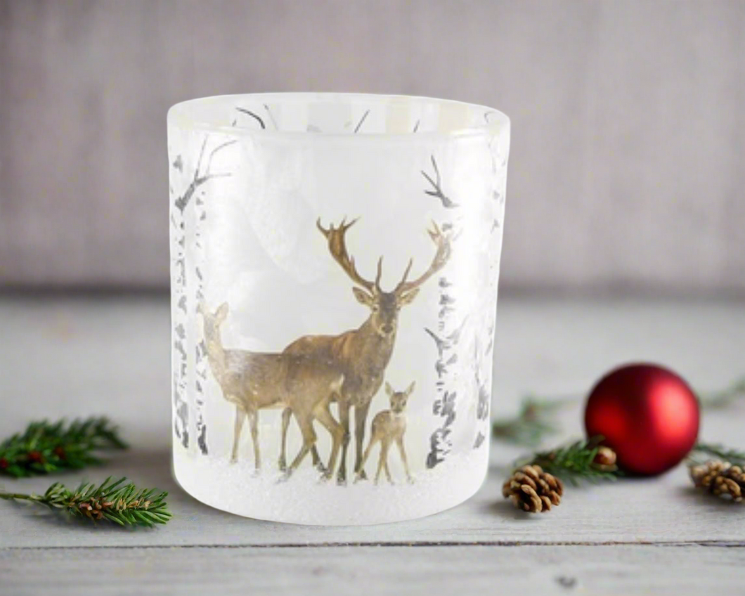 Scandi Snow Deer Soy Candle