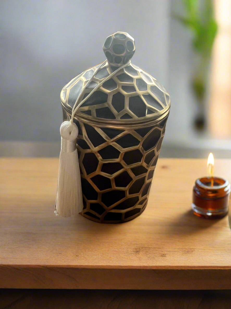 Beehive Ceramic Soy Candle