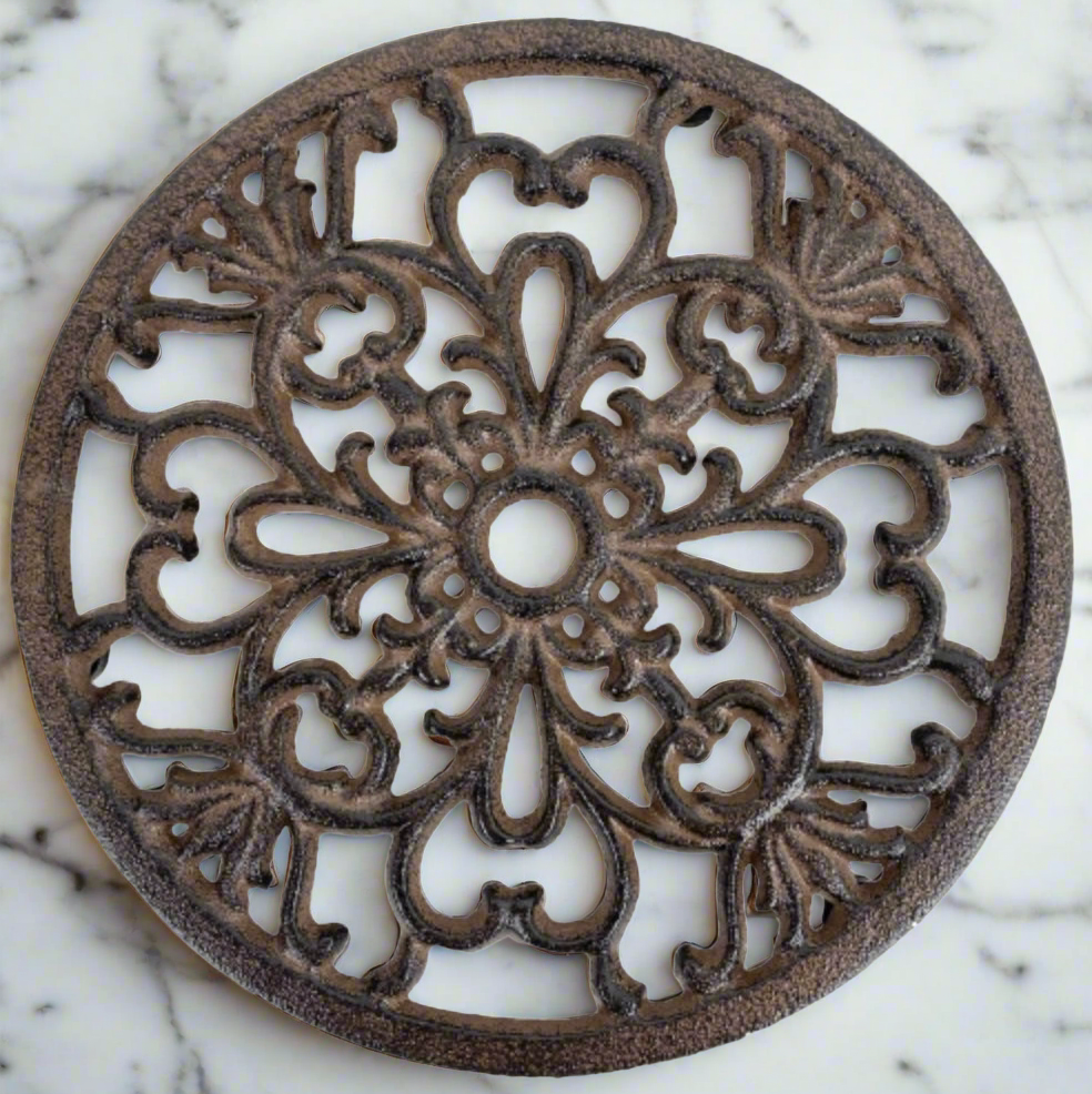 Cast Iron Round Trivet