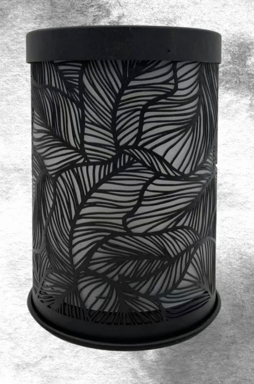 Electric Warmer - Leaves - Black