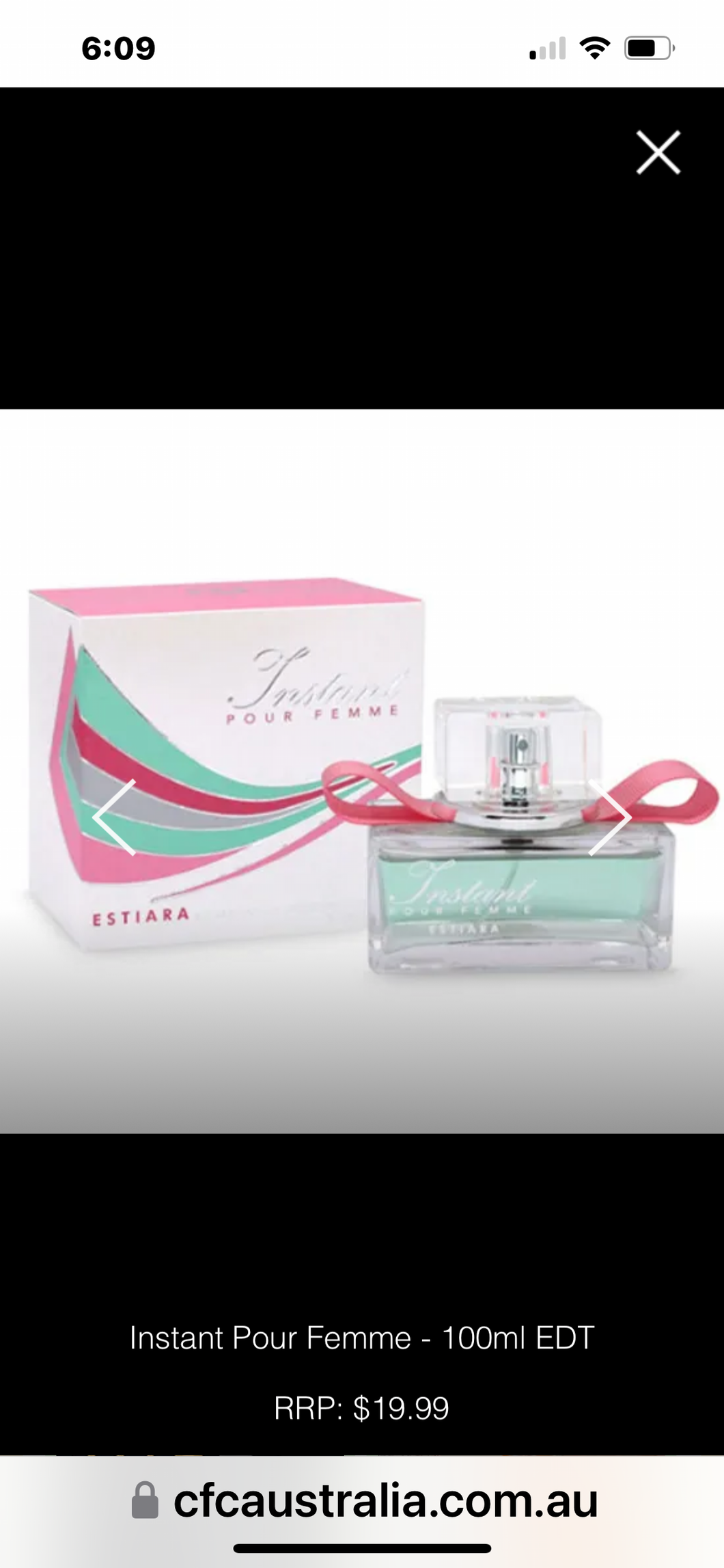 Instant Pour Femme EDP 100ml