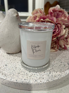 Large White Monaco Jar