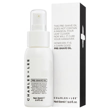 Load image into Gallery viewer, Charles + Lee men’s face pre-shave oil, natural Australian skincare.
