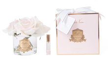 Load image into Gallery viewer, PERFUMED NATURAL TOUCH 5 ROSES - CLEAR - PINK BLUSH - PINK BOX - GMR88
