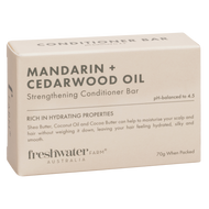 Mandarin & Cedarwood Oil Strengthening Conditioner Bar 70g